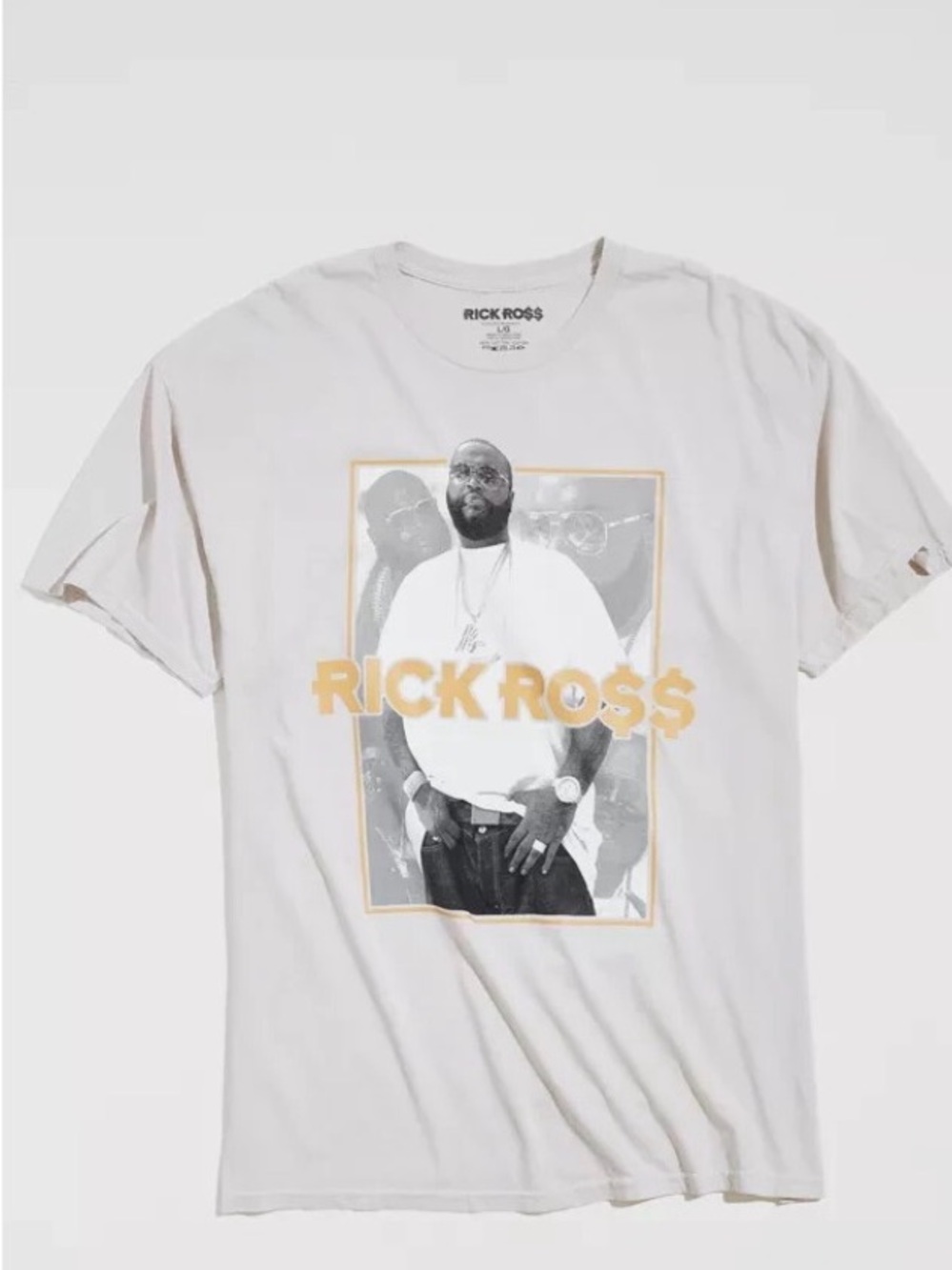 RICK ROSS UNISEX M PHOTO COLLAGE GRAPHIC TEE